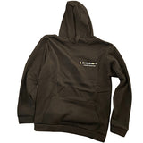 Sweatshirt hoodie Skilloot noir 2 poches taille S, M, L, XL et 2XL